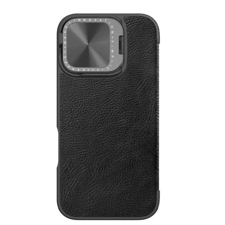 NILLKIN Qin Prop Series Flip Camera Cover Design Leather Phone Case, For iPhone 16