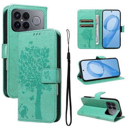 Tree & Cat Embossed Pattern Flip Leather Phone Case, For Redmi Turbo 5 Max 5G, For Redmi Turbo 5 5G / Poco X8 Pro 5G, For Redmi K90 Pro Max/Poco F8 Ultra, For Redmi K90 / Poco F8 Pro, For Redmi 15C 5G / 4G EU 173mm                                      ...