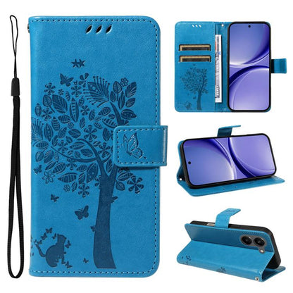 Tree & Cat Embossed Pattern Flip Leather Phone Case, For Redmi Turbo 5 Max 5G, For Redmi Turbo 5 5G / Poco X8 Pro 5G, For Redmi K90 Pro Max/Poco F8 Ultra, For Redmi K90 / Poco F8 Pro, For Redmi 15C 5G / 4G EU 173mm                                      ...