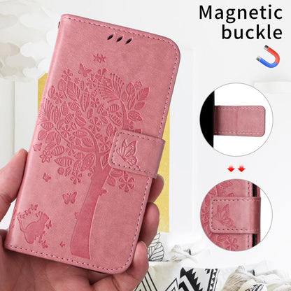 Tree & Cat Embossed Pattern Flip Leather Phone Case, For Redmi Turbo 5 Max 5G, For Redmi Turbo 5 5G / Poco X8 Pro 5G, For Redmi K90 Pro Max/Poco F8 Ultra, For Redmi K90 / Poco F8 Pro, For Redmi 15C 5G / 4G EU 173mm                                      ...