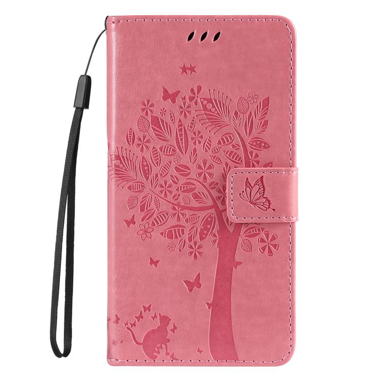 Tree & Cat Embossed Pattern Flip Leather Phone Case, For Redmi 17C/14C 4G/A4 5G/Poco C75 5G, For Redmi Turbo 5 Max 5G, For Redmi Turbo 5 5G / Poco X8 Pro 5G, For Redmi K90 Pro Max/Poco F8 Ultra, For Redmi K90 / Poco F8 Pro, For Redmi 15C 5G / 4G EU 173...
