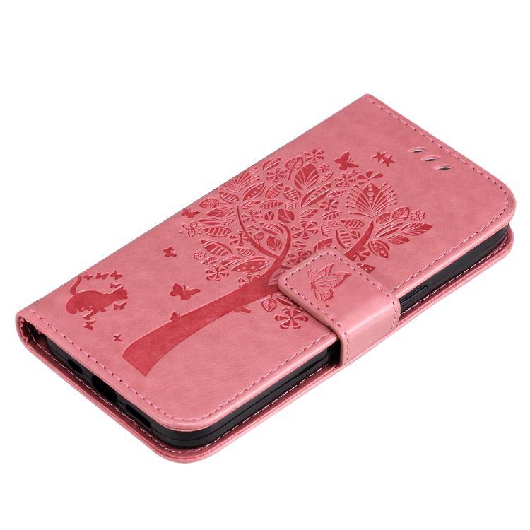 Tree & Cat Embossed Pattern Flip Leather Phone Case, For Redmi 17C/14C 4G/A4 5G/Poco C75 5G, For Redmi Turbo 5 Max 5G, For Redmi Turbo 5 5G / Poco X8 Pro 5G, For Redmi K90 Pro Max/Poco F8 Ultra, For Redmi K90 / Poco F8 Pro, For Redmi 15C 5G / 4G EU 173...