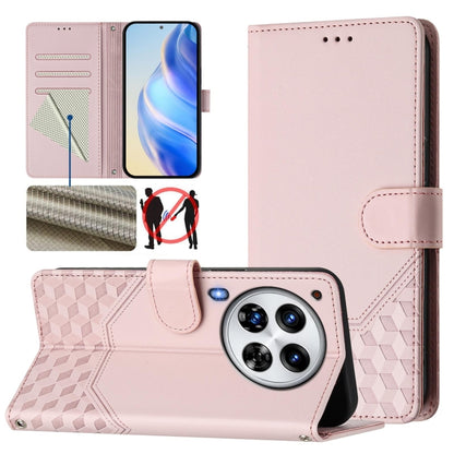 Honeycomb Embossing RFID Leather Phone Case, For Tecno Camon 50 Pro 4G, For Tecno Camon 50 4G, For Tecno Spark Slim 5G, For Tecno Pop 10 / Infinix Smart 10 4G, For Tecno Camon 40 Pro 4G, For Tecno Camon 40 Premier, For Tecno Camon 40 4G                ...