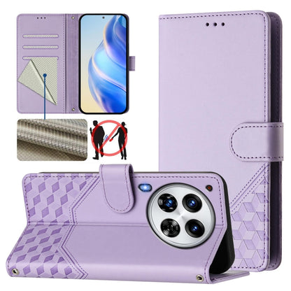 Honeycomb Embossing RFID Leather Phone Case, For Tecno Camon 50 Pro 4G, For Tecno Camon 50 4G, For Tecno Spark Slim 5G, For Tecno Pop 10 / Infinix Smart 10 4G, For Tecno Camon 40 Pro 4G, For Tecno Camon 40 Premier, For Tecno Camon 40 4G                ...