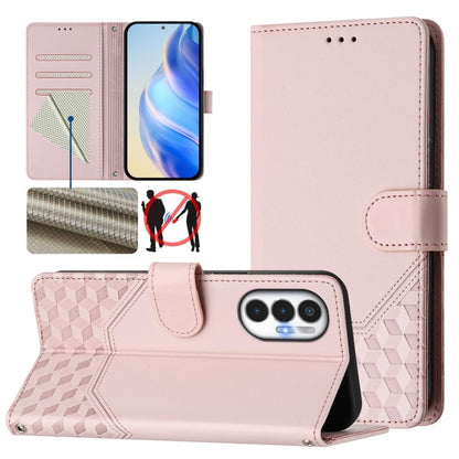 Honeycomb Embossing RFID Leather Phone Case, For Tecno Spark 10 Pro 4G, For Tecno Camon 19 / Camon 19 Pro 5G, For Tecno Pova 4 Pro 4G, For Tecno Pova 4, For Tecno Pova Neo 2, For Tecno Spark 9, For Tecno Spark Go 2022 / Spark 8C                        ...