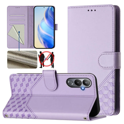Honeycomb Embossing RFID Leather Phone Case, For Tecno Spark 10 Pro 4G, For Tecno Camon 19 / Camon 19 Pro 5G, For Tecno Pova 4 Pro 4G, For Tecno Pova 4, For Tecno Pova Neo 2, For Tecno Spark 9, For Tecno Spark Go 2022 / Spark 8C                        ...