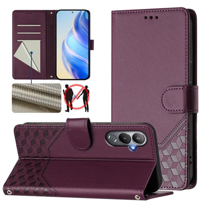 Honeycomb Embossing RFID Leather Phone Case, For Tecno Spark 10 Pro 4G, For Tecno Camon 19 / Camon 19 Pro 5G, For Tecno Pova 4 Pro 4G, For Tecno Pova 4, For Tecno Pova Neo 2, For Tecno Spark 9, For Tecno Spark Go 2022 / Spark 8C                        ...