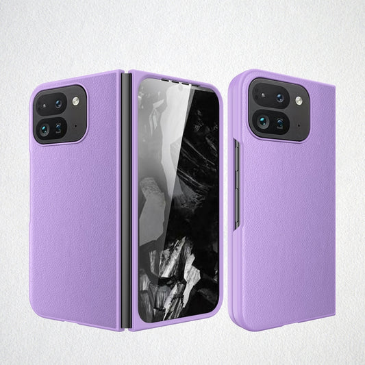 Litchi Texture Leather PC Shockproof Phone Case, For Google Pixel 9 Pro Fold