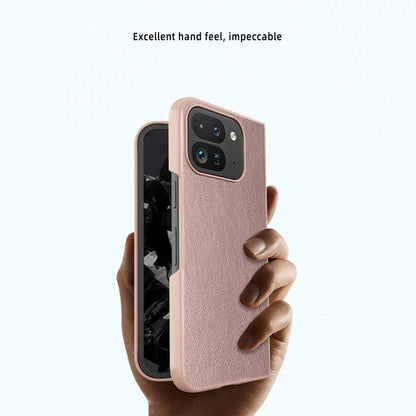 Litchi Texture Leather PC Shockproof Phone Case, For Google Pixel 9 Pro Fold
