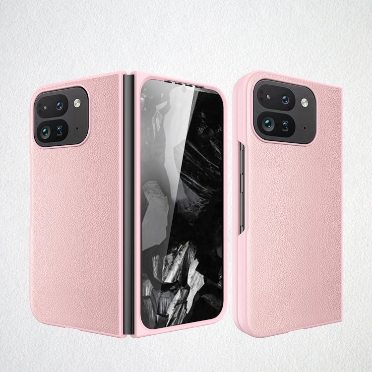 Litchi Texture Leather PC Shockproof Phone Case, For Google Pixel 9 Pro Fold