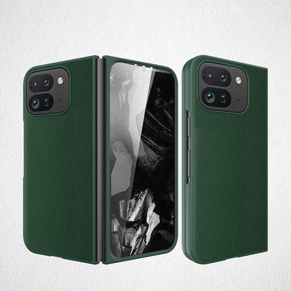 Litchi Texture Leather PC Shockproof Phone Case, For Google Pixel 9 Pro Fold