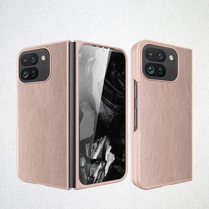 Litchi Texture Leather PC Shockproof Phone Case, For Google Pixel 9 Pro Fold