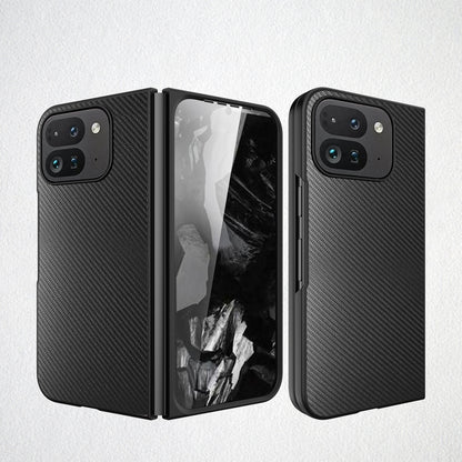 Litchi Texture Leather PC Shockproof Phone Case, For Google Pixel 9 Pro Fold
