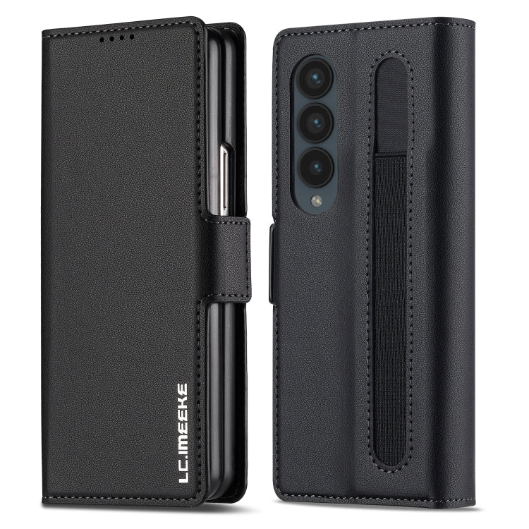 LC.IMEEKE L1 Series Frosted Fine Texture PU Phone Case with Pen Slot, Pen Not Included, For Galaxy Z Fold8 Ultra 5G, For Samsung Galaxy Z Fold7 5G, For Samsung Galaxy Z Fold6, For Samsung Galaxy Z Fold5, For Samsung Galaxy Z Fold4                      ...