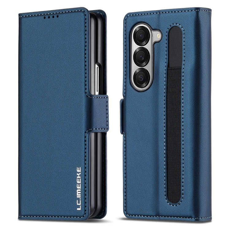 LC.IMEEKE L1 Series Frosted Fine Texture PU Phone Case with Pen Slot, Pen Not Included, For Galaxy Z Fold8 Ultra 5G, For Samsung Galaxy Z Fold7 5G, For Samsung Galaxy Z Fold6, For Samsung Galaxy Z Fold5, For Samsung Galaxy Z Fold4                      ...
