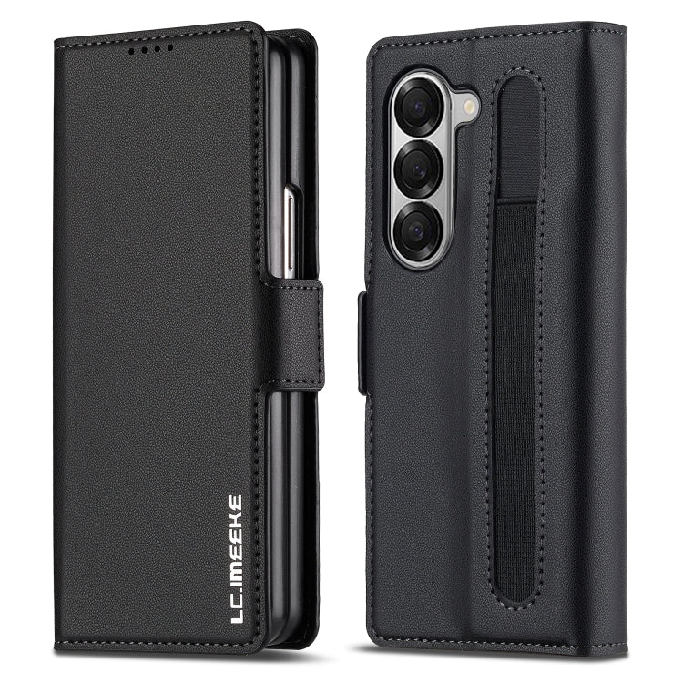 LC.IMEEKE L1 Series Frosted Fine Texture PU Phone Case with Pen Slot, Pen Not Included, For Galaxy Z Fold8 Ultra 5G, For Samsung Galaxy Z Fold7 5G, For Samsung Galaxy Z Fold6, For Samsung Galaxy Z Fold5, For Samsung Galaxy Z Fold4                      ...