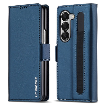LC.IMEEKE L1 Series Frosted Fine Texture PU Phone Case with Pen Slot, Pen Not Included, For Galaxy Z Fold8 Ultra 5G, For Samsung Galaxy Z Fold7 5G, For Samsung Galaxy Z Fold6, For Samsung Galaxy Z Fold5, For Samsung Galaxy Z Fold4                      ...