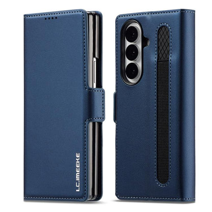 LC.IMEEKE L1 Series Frosted Fine Texture PU Phone Case with Pen Slot, Pen Not Included, For Galaxy Z Fold8 Ultra 5G, For Samsung Galaxy Z Fold7 5G, For Samsung Galaxy Z Fold6, For Samsung Galaxy Z Fold5, For Samsung Galaxy Z Fold4                      ...