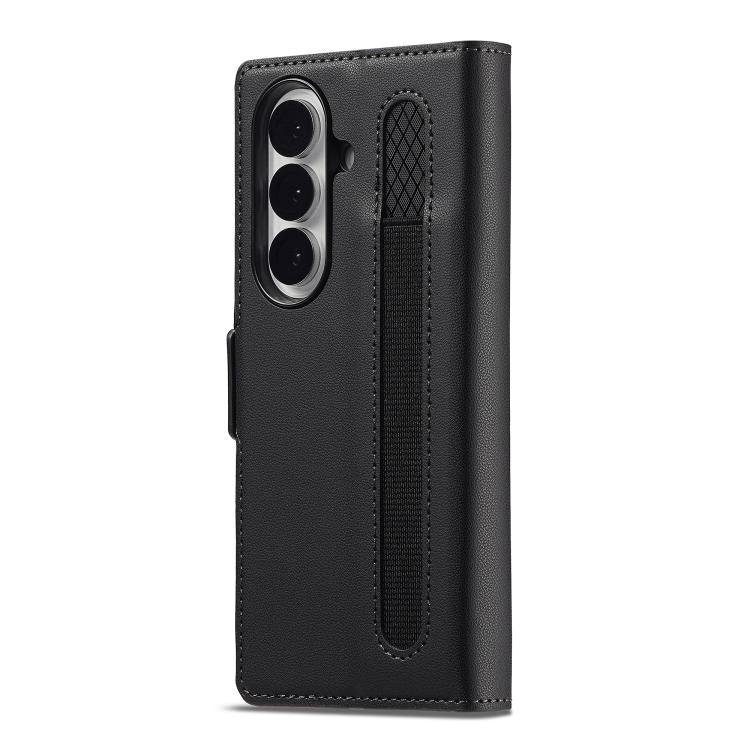 LC.IMEEKE L1 Series Frosted Fine Texture PU Phone Case with Pen Slot, Pen Not Included, For Galaxy Z Fold8 Ultra 5G, For Samsung Galaxy Z Fold7 5G, For Samsung Galaxy Z Fold6, For Samsung Galaxy Z Fold5, For Samsung Galaxy Z Fold4                      ...