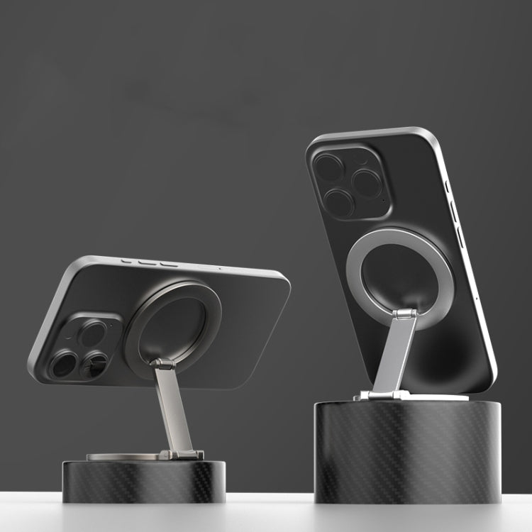 Z-shaped Double-sided Magnetic MagSafe Foldable Ring Phone Holder, without Pattern