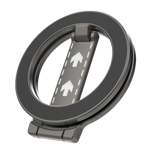 Z-shaped Double-sided Magnetic MagSafe Foldable Ring Phone Holder with Pattern, with Pattern