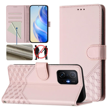 Honeycomb Embossing RFID Leather Phone Case, For Xiaomi Poco C40 / Redmi 10C, For Xiaomi Civi 1S, For Xiaomi Poco M4 Pro 4G, For Xiaomi Poco X4 Pro 5G, For Xiaomi Mi 11 Lite / Mi 11 Lite 5G NE, For Xiaomi 11T / 11T Pro, For Xiaomi Poco X3 GT           ...