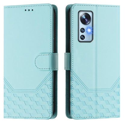 Honeycomb Embossing RFID Leather Phone Case, For Xiaomi 12 5G / 12X 5G / 12S 5G, For Xiaomi 12 Lite, For Xiaomi Poco C40 / Redmi 10C, For Xiaomi Civi 1S, For Xiaomi Poco M4 Pro 4G, For Xiaomi Poco X4 Pro 5G, For Xiaomi Mi 11 Lite / Mi 11 Lite 5G NE    ...