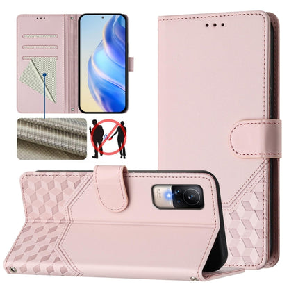 Honeycomb Embossing RFID Leather Phone Case, For Xiaomi Poco C40 / Redmi 10C, For Xiaomi Civi 1S, For Xiaomi Poco M4 Pro 4G, For Xiaomi Poco X4 Pro 5G, For Xiaomi Mi 11 Lite / Mi 11 Lite 5G NE, For Xiaomi 11T / 11T Pro, For Xiaomi Poco X3 GT           ...