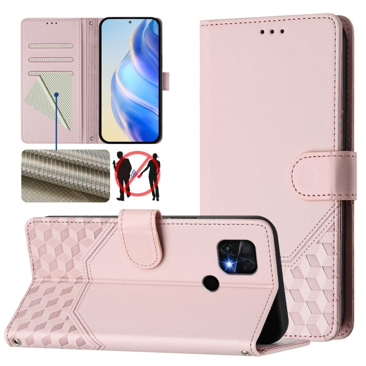 Honeycomb Embossing RFID Leather Phone Case, For Xiaomi 12 5G / 12X 5G / 12S 5G, For Xiaomi 12 Lite, For Xiaomi Poco C40 / Redmi 10C, For Xiaomi Civi 1S, For Xiaomi Poco M4 Pro 4G, For Xiaomi Poco X4 Pro 5G, For Xiaomi Mi 11 Lite / Mi 11 Lite 5G NE    ...