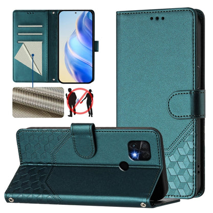 Honeycomb Embossing RFID Leather Phone Case, For Xiaomi 12 5G / 12X 5G / 12S 5G, For Xiaomi 12 Lite, For Xiaomi Poco C40 / Redmi 10C, For Xiaomi Civi 1S, For Xiaomi Poco M4 Pro 4G, For Xiaomi Poco X4 Pro 5G, For Xiaomi Mi 11 Lite / Mi 11 Lite 5G NE    ...