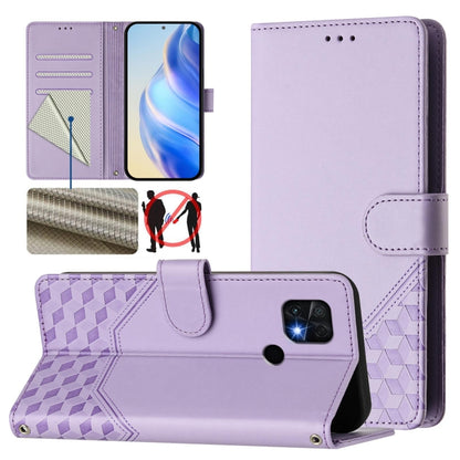 Honeycomb Embossing RFID Leather Phone Case, For Xiaomi 12 5G / 12X 5G / 12S 5G, For Xiaomi 12 Lite, For Xiaomi Poco C40 / Redmi 10C, For Xiaomi Civi 1S, For Xiaomi Poco M4 Pro 4G, For Xiaomi Poco X4 Pro 5G, For Xiaomi Mi 11 Lite / Mi 11 Lite 5G NE    ...
