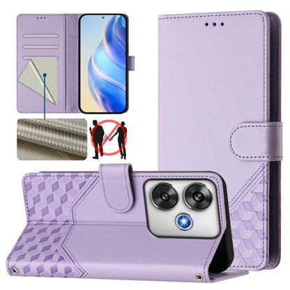 Honeycomb Embossing RFID Leather Phone Case, For Xiaomi Poco F6 5G, For Xiaomi Poco M6 Pro 4G, For Xiaomi Poco X6 Neo 5G, For Xiaomi Poco X6 Pro / Redmi K70E, For Xiaomi Poco X6 5G, For Xiaomi 14 Ultra 5G, For Xiaomi 14 Pro 5G, For Xiaomi 14           ...