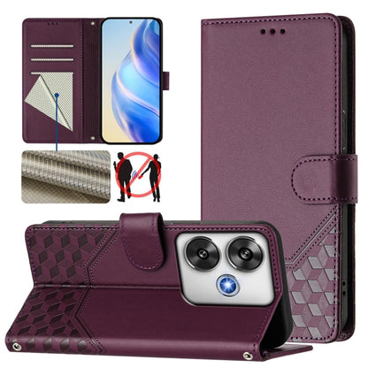 Honeycomb Embossing RFID Leather Phone Case, For Xiaomi Poco F6 5G, For Xiaomi Poco M6 Pro 4G, For Xiaomi Poco X6 Neo 5G, For Xiaomi Poco X6 Pro / Redmi K70E, For Xiaomi Poco X6 5G, For Xiaomi 14 Ultra 5G, For Xiaomi 14 Pro 5G, For Xiaomi 14           ...