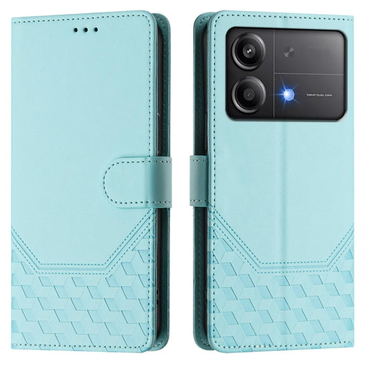 Honeycomb Embossing RFID Leather Phone Case, For Xiaomi Poco X6 Neo 5G, For Xiaomi Poco X6 Pro / Redmi K70E, For Xiaomi Poco X6 5G, For Xiaomi 14 Ultra 5G, For Xiaomi 14 Pro 5G, For Xiaomi 14, For Xiaomi Poco F5 / Redmi Note 12 Turbo 5G                ...