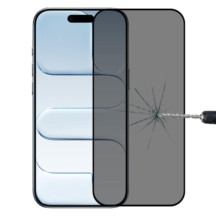 Full Cover Anti-spy Silk Screen Tempered Glass Film