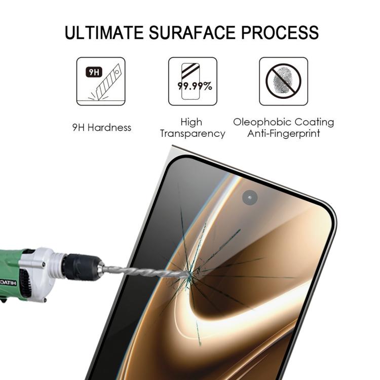 Full Glue Screen Tempered Glass Film, For iPhone Fold Outer Screen, For iPhone 17 Pro Max, For iPhone 17 Pro, For iPhone 17, For iPhone Air, For iPhone 16 Pro Max, For iPhone 16 Pro, For iPhone 16 Plus, For iPhone 16