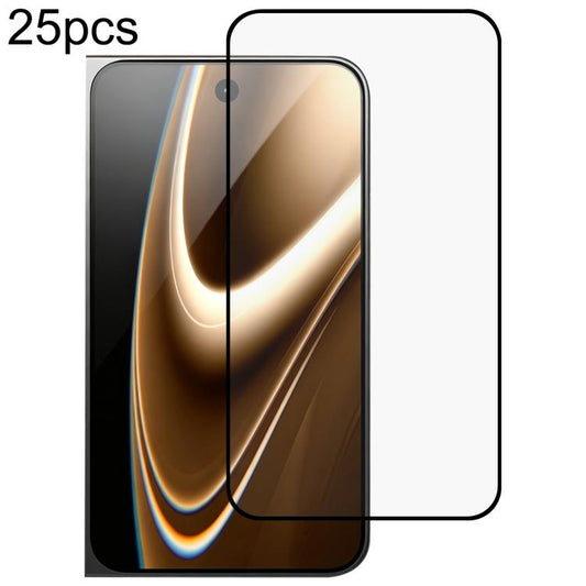25pcs Full Glue Screen Tempered Glass Film, For iPhone Duo Outer Screen, For iPhone 18 Pro / 17 Pro, For iPhone 18 Pro Max / 17 Pro Max, For iPhone 17, For iPhone Air, For iPhone 16 Pro Max, For iPhone 16 Pro, For iPhone 16 Plus, For iPhone 16