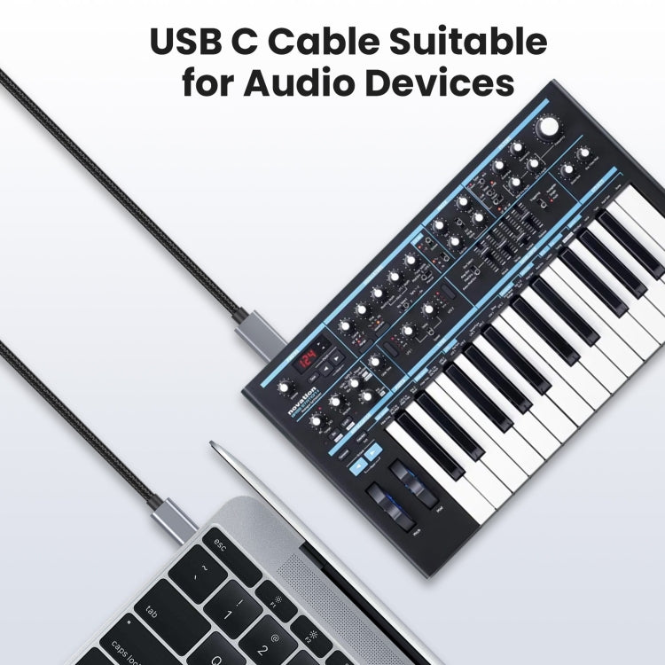USB-C / Type-C to USB-B BM Printer MIDI Keyboard Adapter Cable, 0.5m, 1.8m, 3m