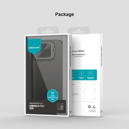 NILLKIN CamShield Prop Translucent PC Phone Case, For iPhone 16 Pro Max, For iPhone 16 Pro