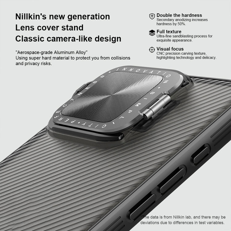NILLKIN CamShield Prop Translucent PC Phone Case, For iPhone 16 Pro Max, For iPhone 16 Pro