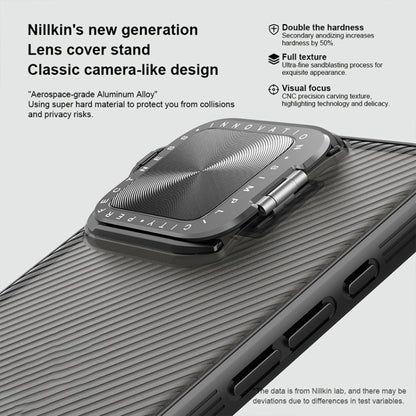 NILLKIN CamShield Prop Translucent PC Phone Case, For iPhone 16 Pro Max, For iPhone 16 Pro