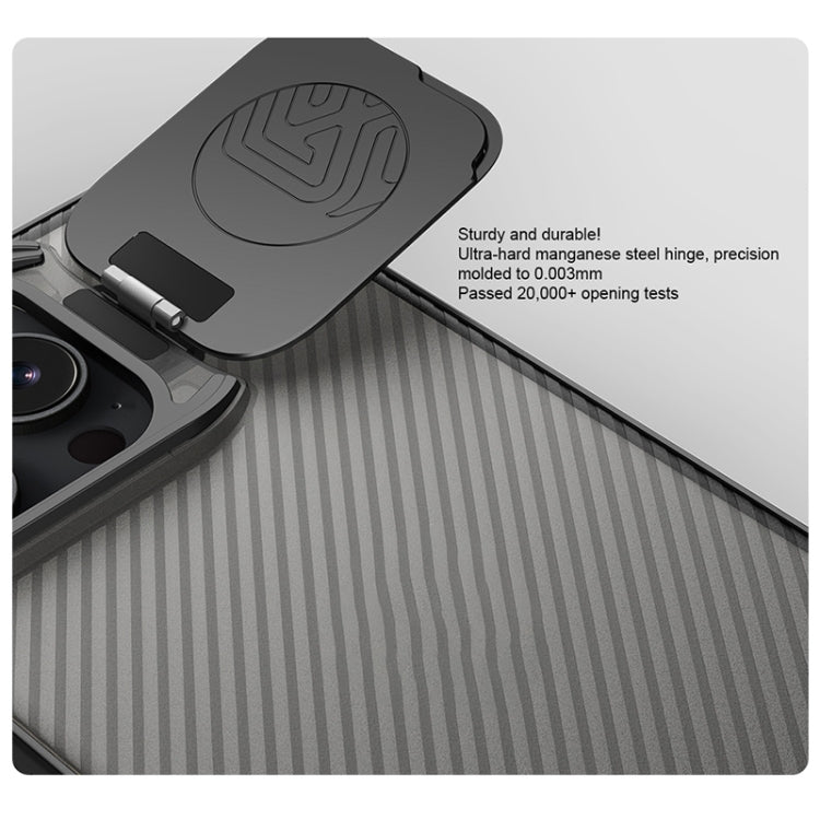NILLKIN CamShield Prop Translucent PC Phone Case, For iPhone 16 Pro Max, For iPhone 16 Pro