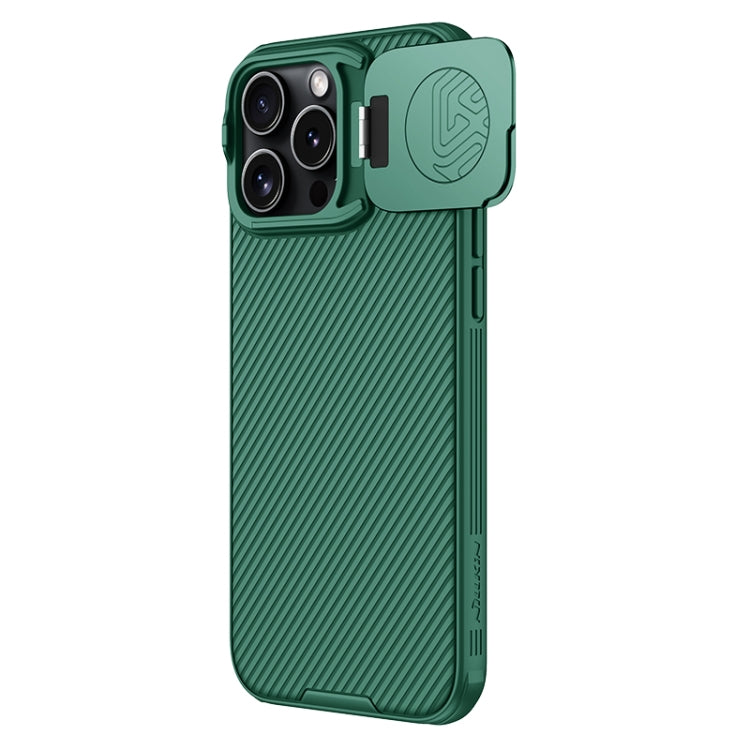 NILLKIN Black Mirror Prop CD Texture Mirror Phone Case, For iPhone 16 Pro Max, For iPhone 16 Pro