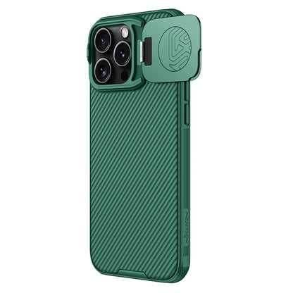 NILLKIN Black Mirror Prop CD Texture Mirror Phone Case, For iPhone 16 Pro Max, For iPhone 16 Pro