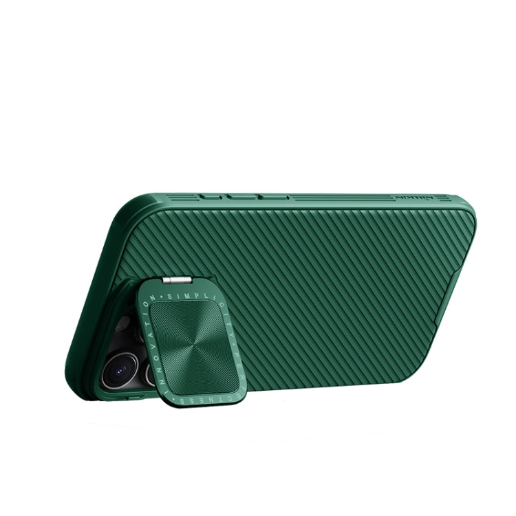 NILLKIN Black Mirror Prop CD Texture Mirror Phone Case, For iPhone 16 Pro Max, For iPhone 16 Pro