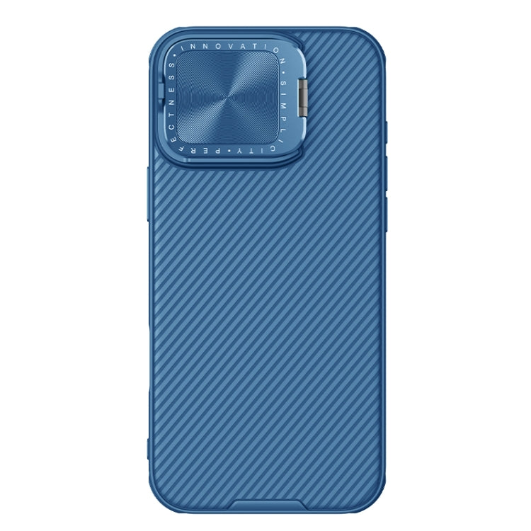 NILLKIN Black Mirror Prop CD Texture Mirror Phone Case, For iPhone 16 Pro Max, For iPhone 16 Pro