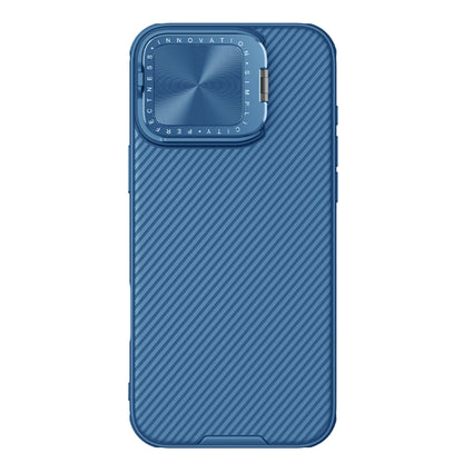 NILLKIN Black Mirror Prop CD Texture Mirror Phone Case, For iPhone 16 Pro Max, For iPhone 16 Pro