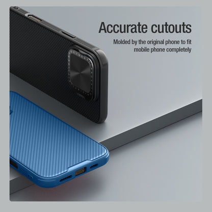 NILLKIN Black Mirror Prop CD Texture Mirror Phone Case, For iPhone 16 Pro Max, For iPhone 16 Pro
