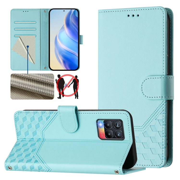 Honeycomb Embossing RFID Leather Phone Case, For Realme 9 Pro+ 5G / 9 4G Global, For Realme GT Neo 3, For Realme 9 Pro 5G Global, For Realme C21Y, For Realme C25 / C15 / C12 / C25s, For Realme 8 5G / V13 5G / Q3 5G, For Realme 8 4G / 8 Pro 4G          ...