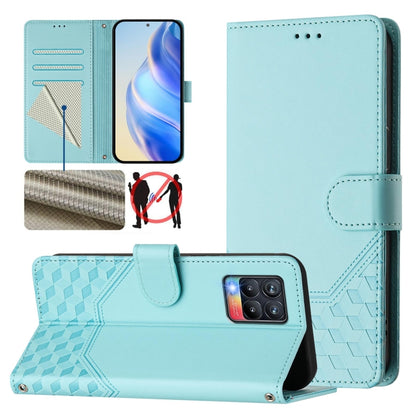 Honeycomb Embossing RFID Leather Phone Case, For Realme 9 Pro+ 5G / 9 4G Global, For Realme GT Neo 3, For Realme 9 Pro 5G Global, For Realme C21Y, For Realme C25 / C15 / C12 / C25s, For Realme 8 5G / V13 5G / Q3 5G, For Realme 8 4G / 8 Pro 4G          ...